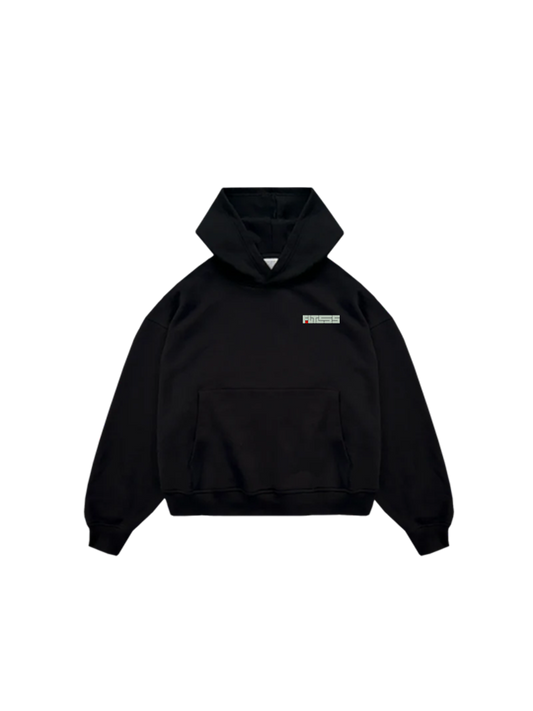 FLTLSS Oversized Heavy Black Hoodie